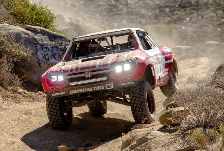 Тюнинг Honda Ridgeline к ралли Baja 1000 Race Truck!